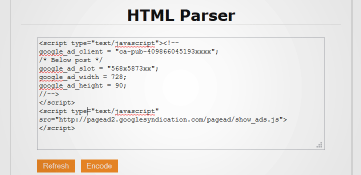 HTML Parser 